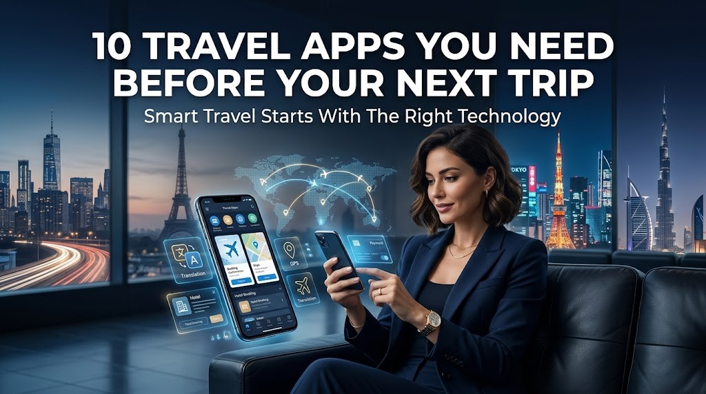 Your Smartphone Is Becoming Your Travel Assistant: The Apps Redefining Global Travel