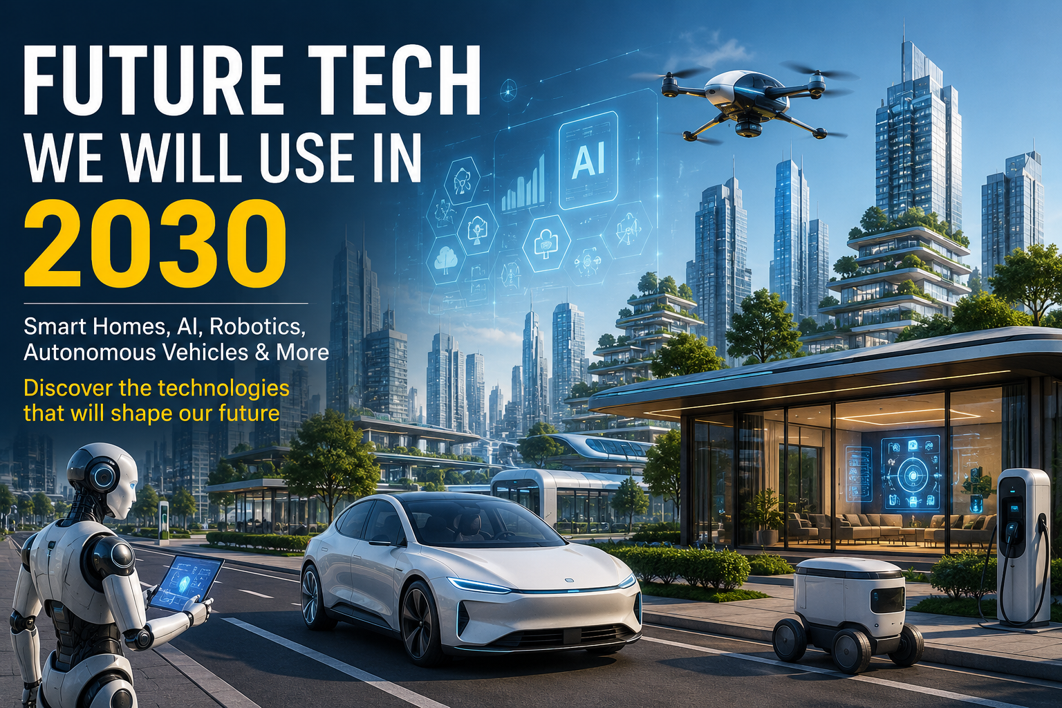Future Tech We Will Use in 2030: How Innovation Will Transform Everyday Life