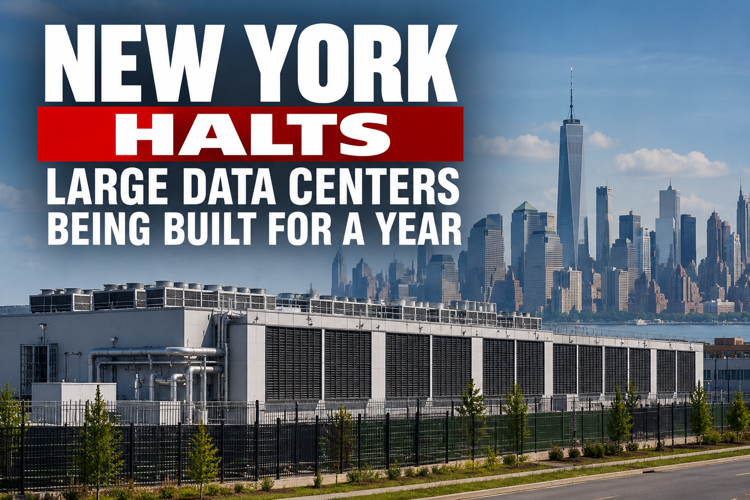 “AI Boom Faces Reality Check: Why New York Paused Data Center Expansion”
