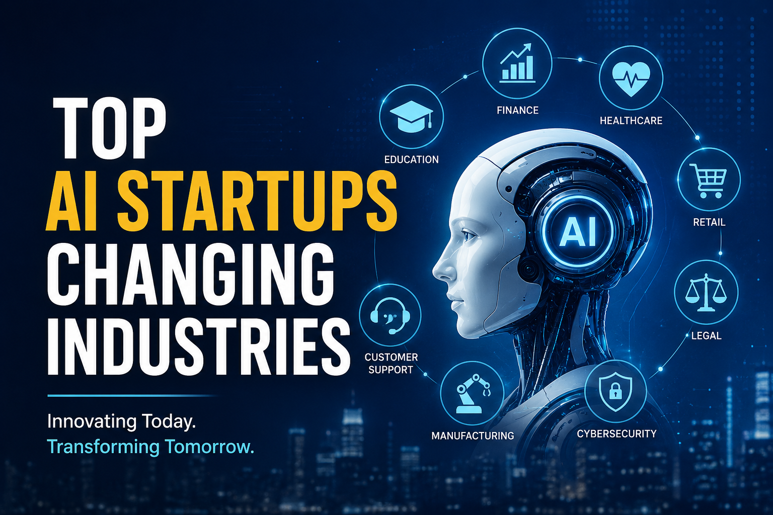 Top AI Startups Changing Industries
