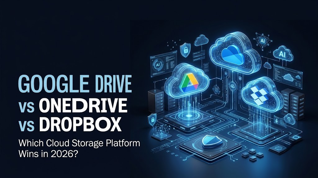 Google Drive vs OneDrive vs Dropbox: Which Cloud Storage Platform Is Best for Modern Digital Life?