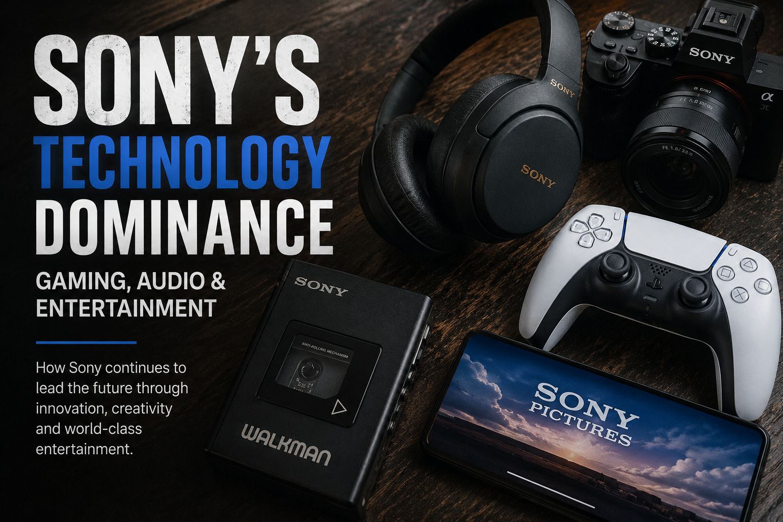Sony’s Technology Dominance: How Gaming, Audio & Entertainment Keep the Brand Ahead