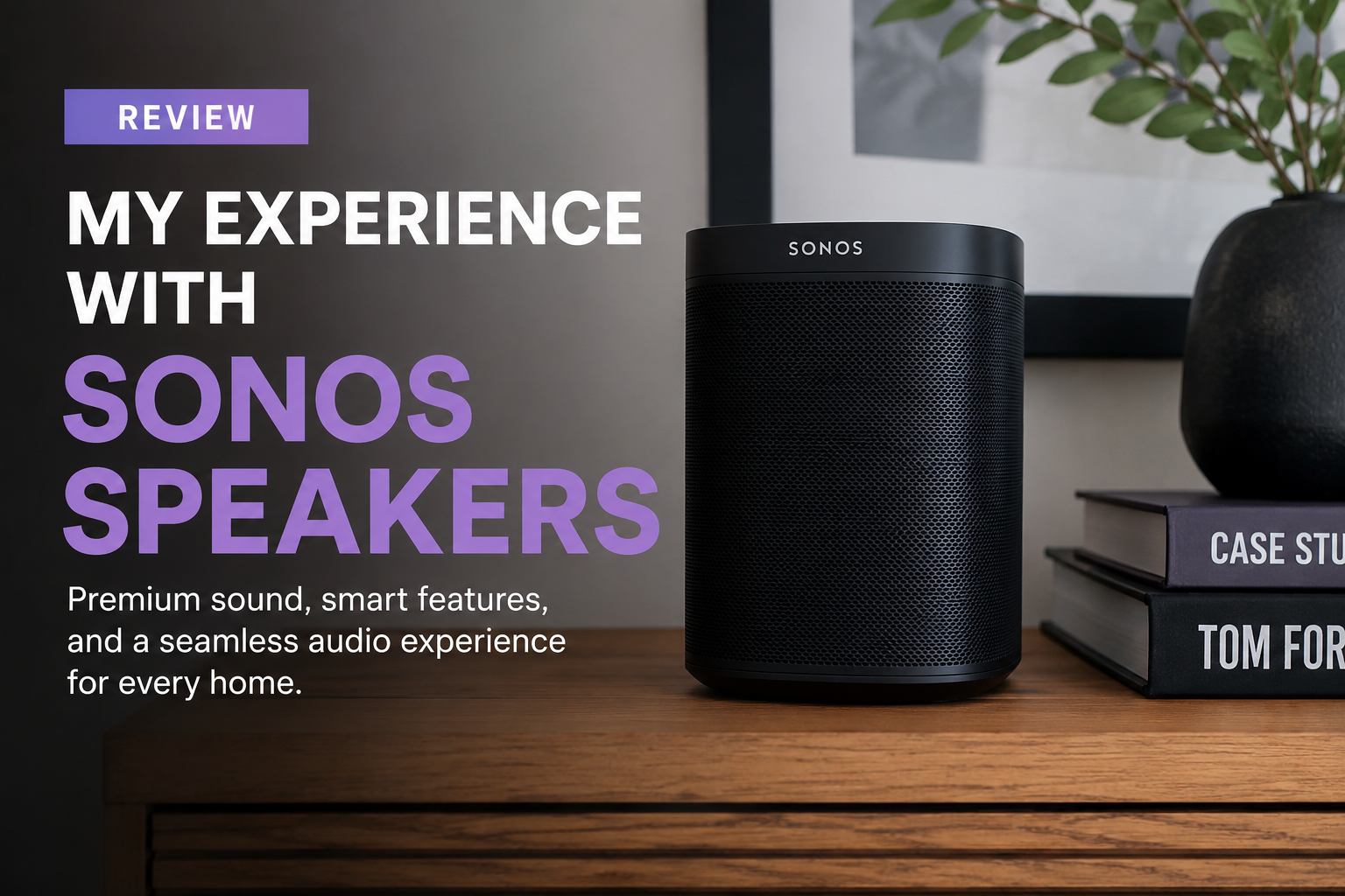 My Experience with Sonos Speakers: A Premium Audio System That Changed the Way I Listen to Music