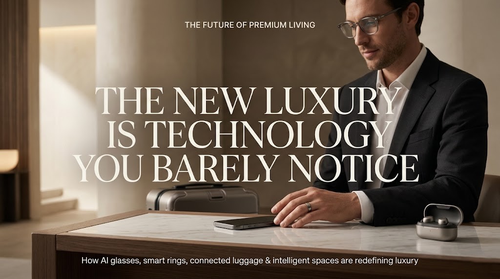 The New Luxury Is Technology You Barely Notice