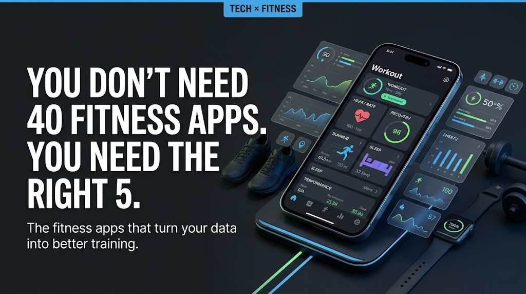 You Don’t Need 40 Fitness Apps. You Need the Right 5.