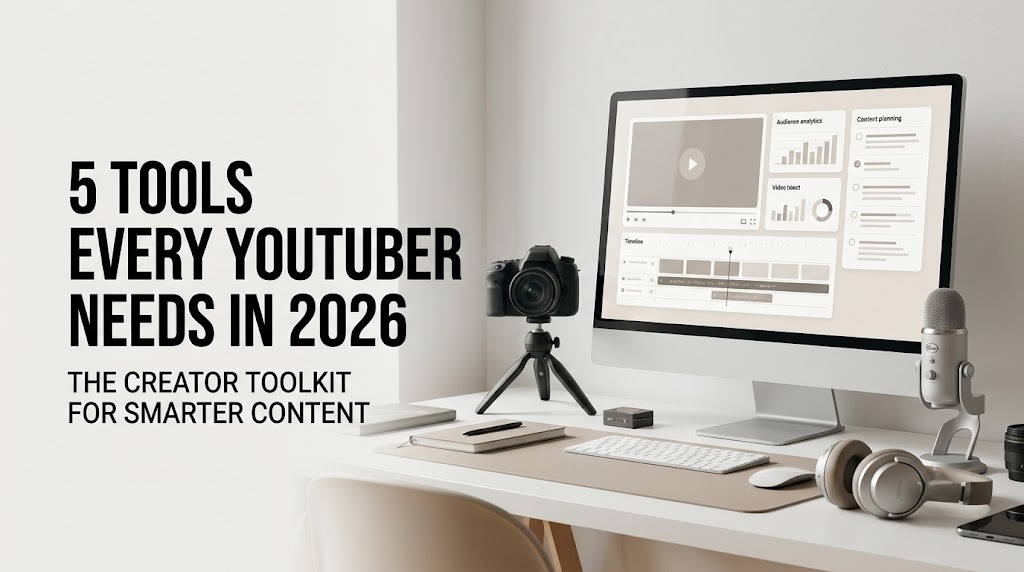 5 Tools Every YouTuber Needs in 2026